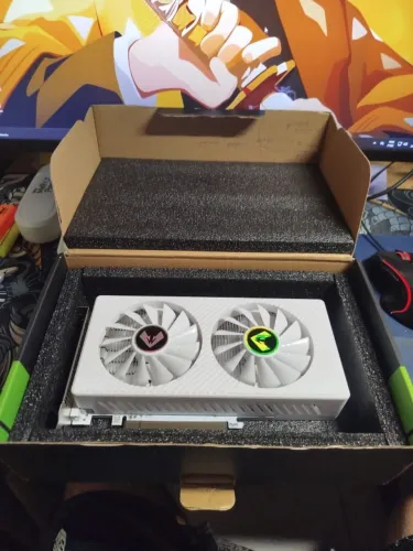 Placa de Vídeo RX 580 8GB White (Branca) - Nova na Caixa e Testada!