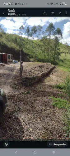 Terreno em pinheral km 2 vendo fração também