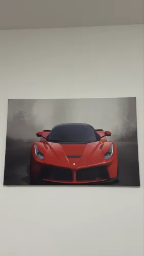 Quadro Decorativo Ferrari 60x90cm Borda Infinita