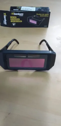 Óculos de soldador escurecimento automático novo zero show 