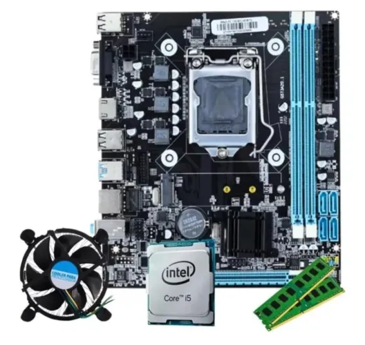 Kit Upgrade - Intel Core i5-3470 + Placa Mãe B75 Lga 1155 + 16GB Ram DDR3