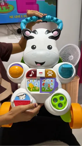 Apoiador pra bebê Zebra