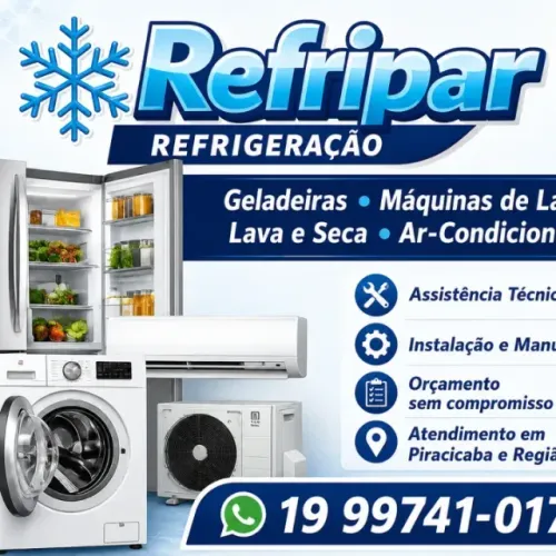 Serviços de manutenção em geladeira máquinas de lavar