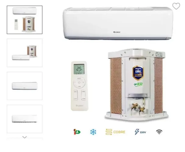 Ar condicionado Gree 9 mil BTUS