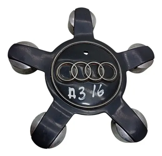 Calota Tampa Roda Audi A3 A5 Q3 A4 Ano 2015 2016 Preto