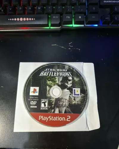 Jogo Original de Playstation 2 (Ps2) Star Wars Battlefront