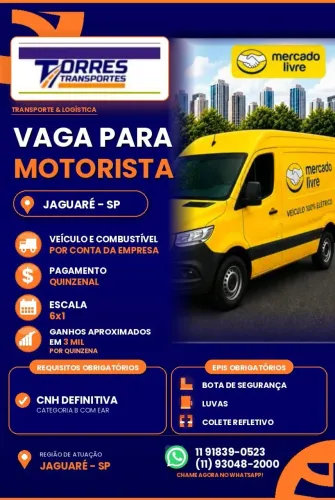 ENTREGA PORTA A PORTA MERCADO LIVRE 