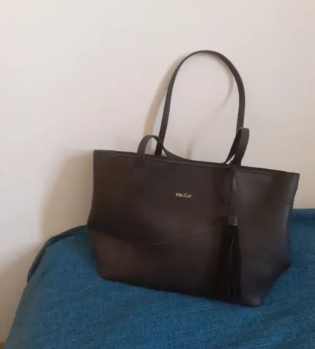 Bolsa preta Mr Cat