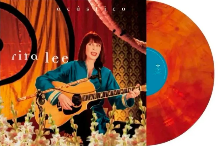 LP Vinil Rita Lee - Acústico 2LP (Laranja Marmorizado)