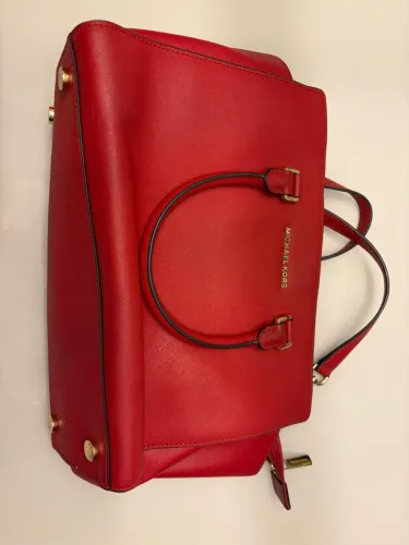 Bolsa Michael Kors Original - Couro Vermelha