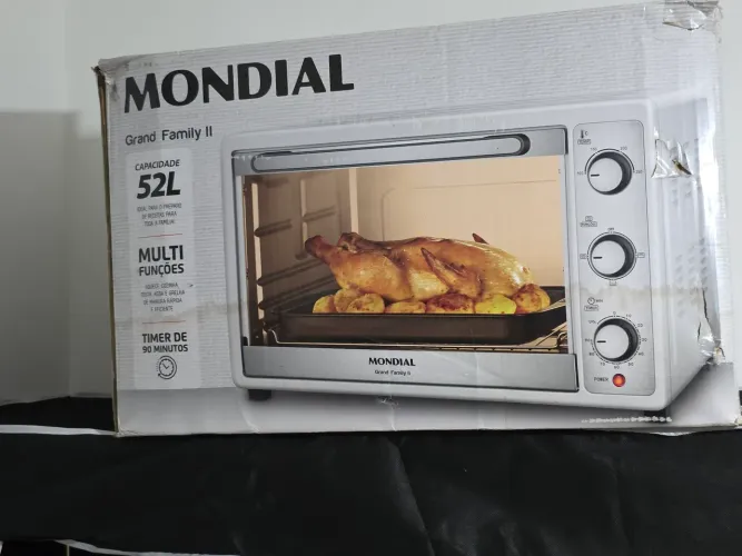 Forno elétrico Mondial 52 l!
