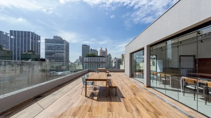 Apartamento com 1 Quarto para alugar, 20m² - Centro