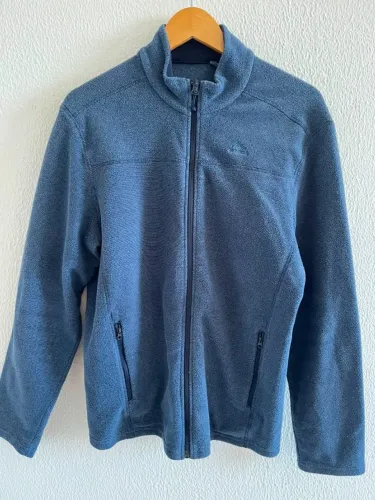 Jaqueta fleece azul ? Quechua/Decathlon