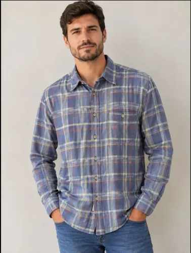 Camisa Richards trade Xadrez p
