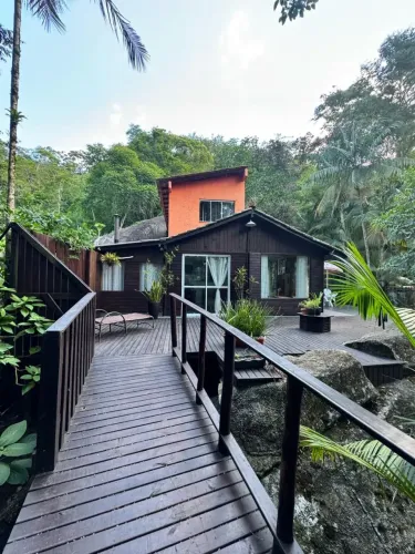 Sitio em Santo Amaro da Imperatriz, imovel com casa e duas cabanas!