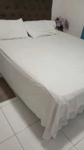 Lençol Branco P/ cama Queen 