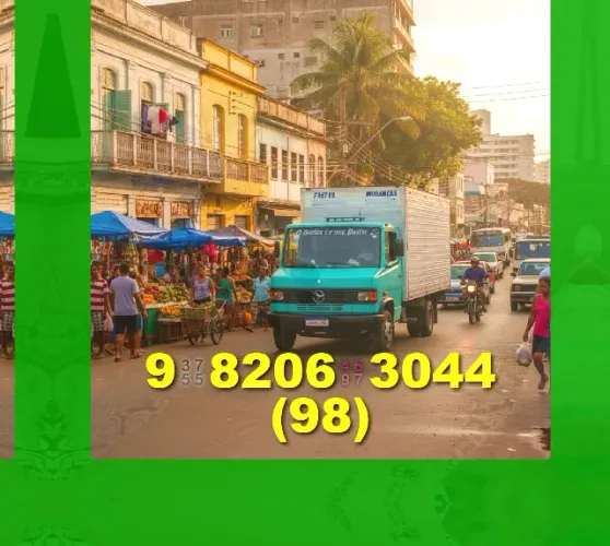 frete em são luís com j/silva | seu caminhão à disposição para mudanças! 98(9*8206)3044