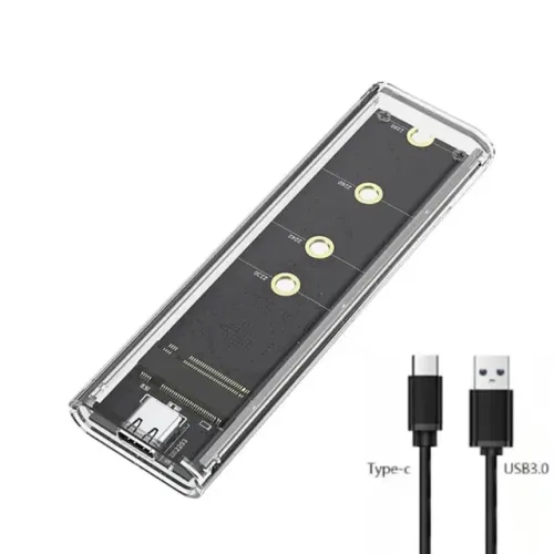 Adaptador case SSD M.2 m2 NVME para USB3.0 Tipo-C 5 Gbps