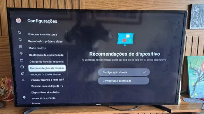 Televisão Samsung 