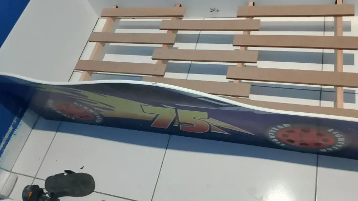 Cama infantil tema carroo