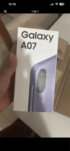 A7 128gb lacrado na caixa
