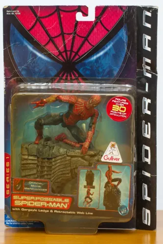 Boneco Super Poseable Spider-Man (Gulliver)