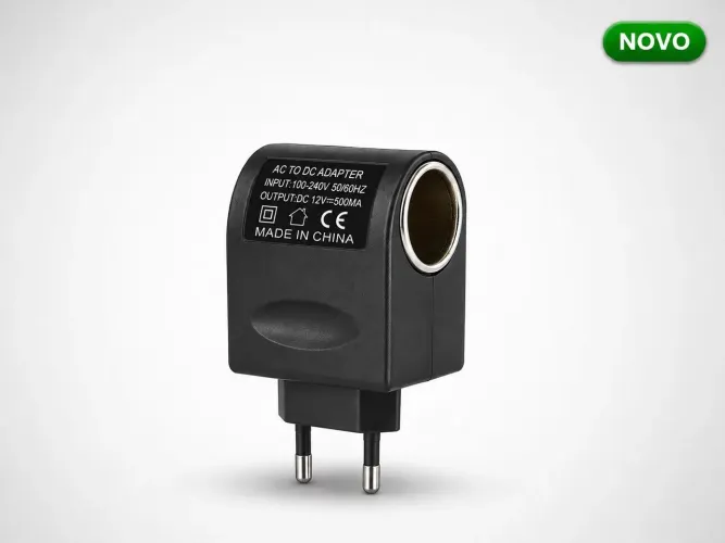 Adaptador de Tomada 110V 220V para 12V Automotivo
