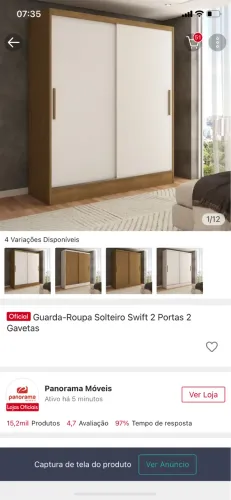 Guarda Roupas + Comoda