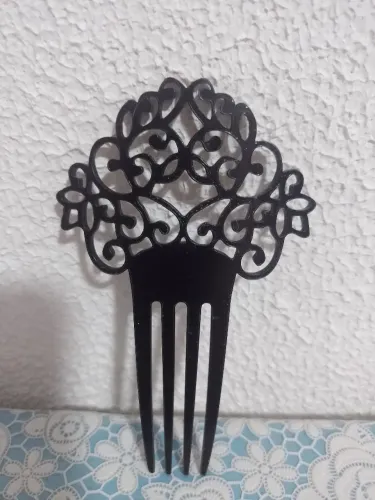 Penteneira Espanhola Flamenco preto