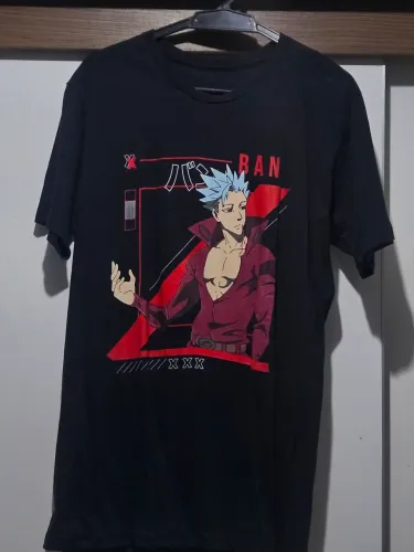 Camiseta Piticas Ban (Nanatsu no Taizai) Original Tam. M - Nova com Etiqueta
