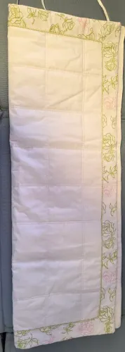 Manta/colcha para berço americano 