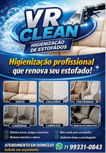 VR clean higienização de estofados
