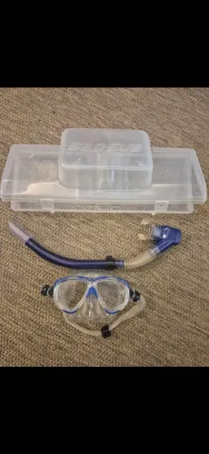 Kit mergulho infantil Seasub.