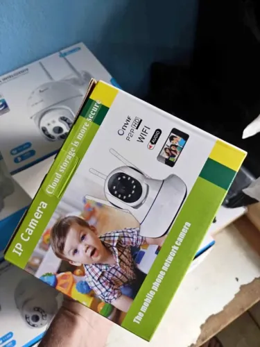 Câmera 3 Antenas Ip Wifi Com Onvif App Icsee