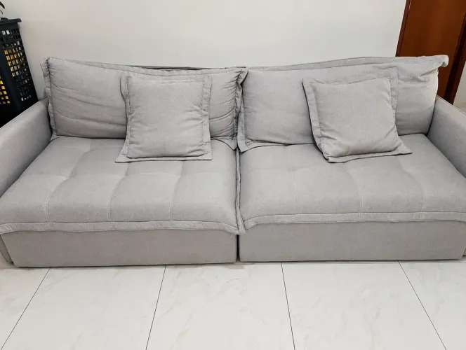 Vendo sofá retrátil seminovo alto padrão
