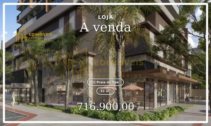 Oportunidade! Loja comercial na Praia do Suá com alta visibilidade