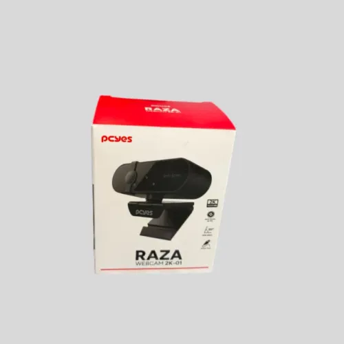 Webcam PCYES Raza 2K-01 2K 1440p 60FPS Autofoco