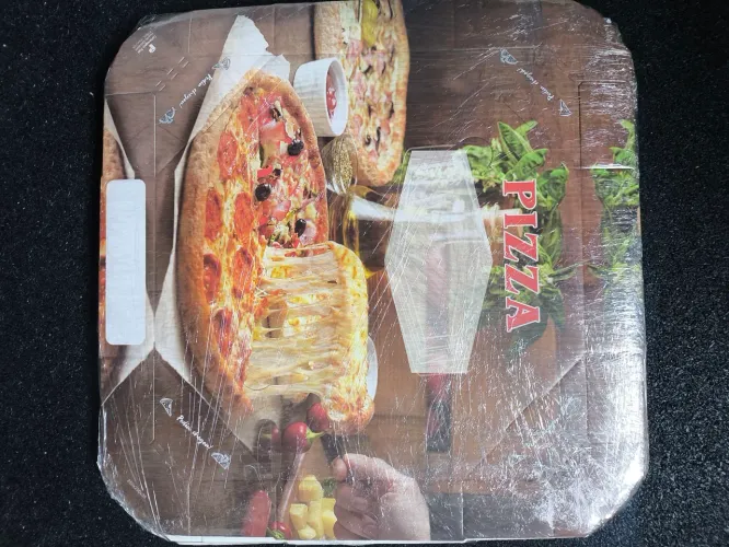 Caixa para pizza oitavada