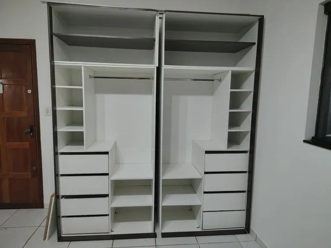Guarda roupa em MDF planejado