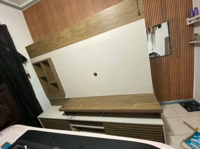 Painel com rack até 60 polegadas
