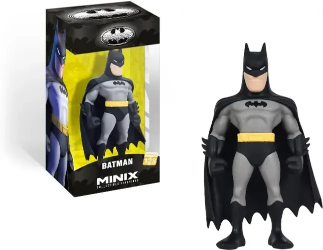 MINIX Figura Colecionável Batman- Série de TV | Boneco PVC 12 cm Licenciado Oficial