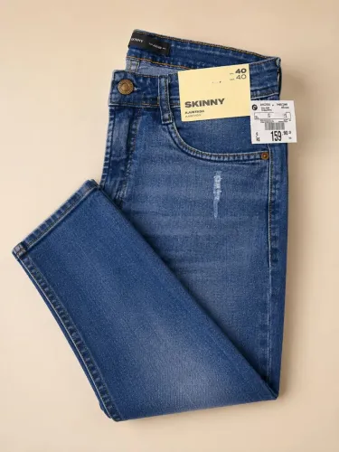 Calça Jens Skinny Estilosa  MASCULINA