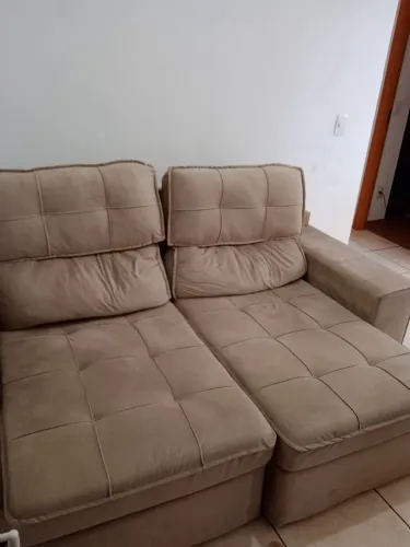 Sofá ergonômico Médio 2 lugares Retratil