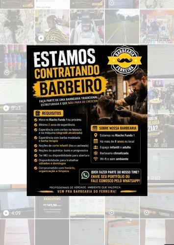 Contratando Barbeiro