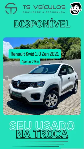 Renault Kwid Zen 1.0 Flex 12V 5P Mec. 2021