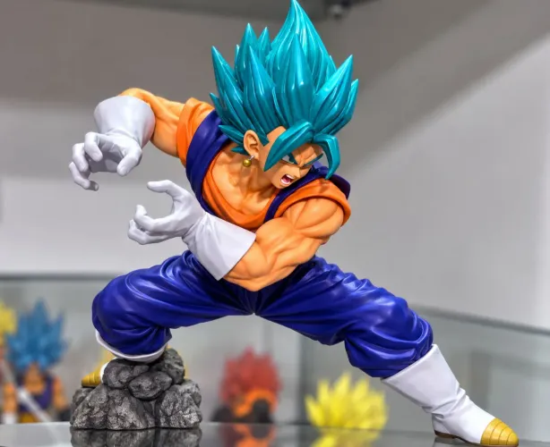 Figura Vegetto Super Saiyajin Blue Dragon Ball Super Bandai Original