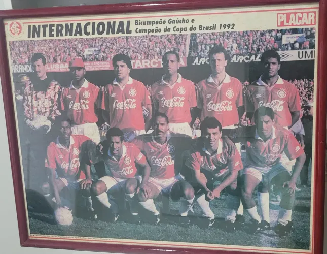 Quadro antigo do Internacional 1992
