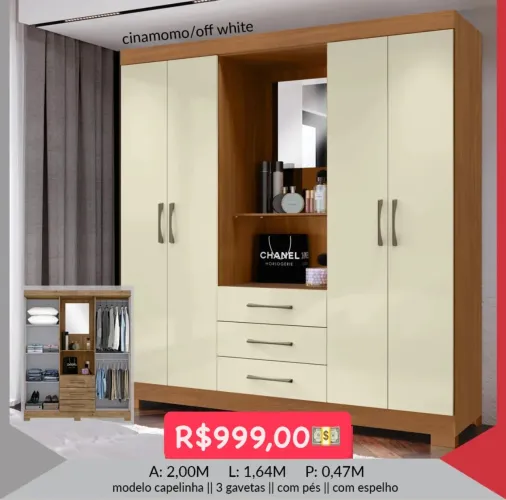 Guarda Roupa Capela