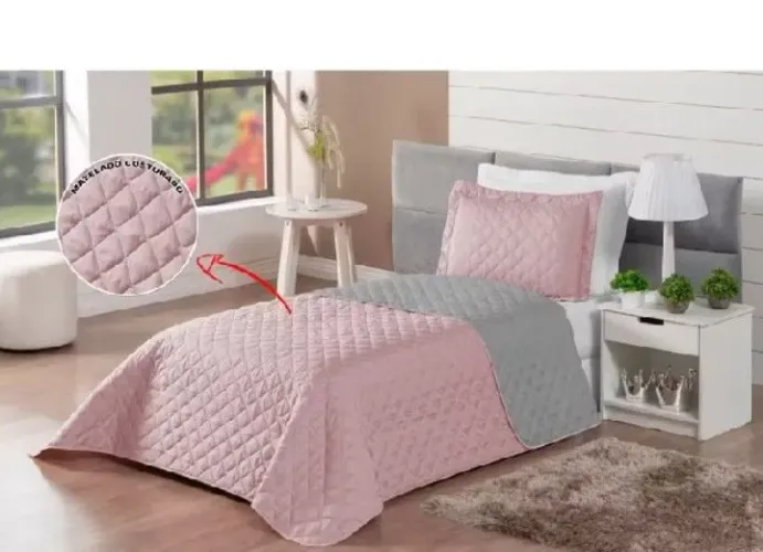 Colcha de cama solteiro feminino