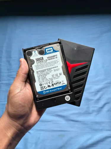 HD Externo 500GB WD Scorpio Blue + Case Infokit USB 3.0 (Testado 100% Saúde)
